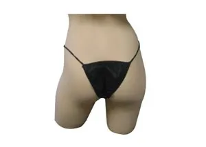 Dukal - 900506 - Bikini Panty, Black, Non-Sterile, 1/bg, 25 bg/pk, 10 pk/cs