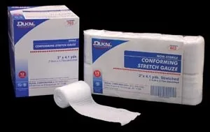 Dukal - From: 601 To: 604PB-96  Conforming Gauze, Non Sterile Clean