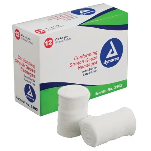 Dynarex - From: A6903 To: A6924 - Vital Roll Conforming Gauze Sterile