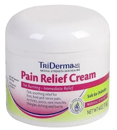 TriDerma - From: 73021 To: 73041 - Pain Relief Cream with Lidocaine and Menthol