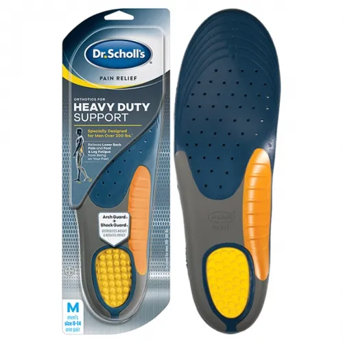 Emerson Healthcare - 85284592 - Dr. Scholl's Pain Relief Orthotics for Heavy Duty Support, One Pair