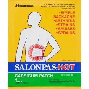 Emerson Healthcare - HP-003 - Salonpas Hot Patch, Large