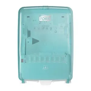 Essity - From: 651220 To: 651228 - Washstation Dispenser, 12.56 X 10.57 X 18.09, Aqua/White