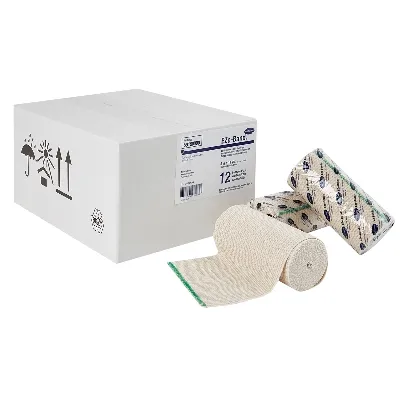 Hartmann - EZe-Band LF - 59190000 - EZe Band LF Elastic Bandage EZe Band LF 6 Inch X 11 Yard Double Length Double Hook and Loop Closure Tan NonSterile Standard Compression