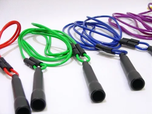 Everrich - EVA-0001 - Adjustable Jump Ropes - set of 6 Colors Max. Length 9' long
