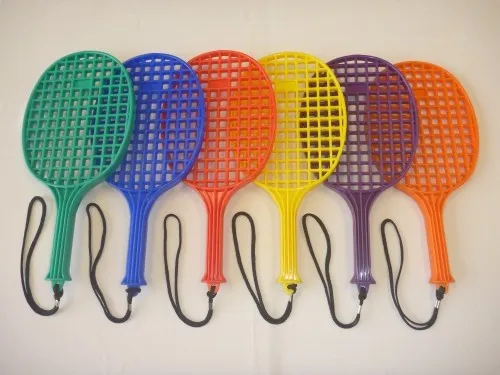 Everrich - EVE-0006 - Pickleball Paddles set of 6 Long with Lanyard