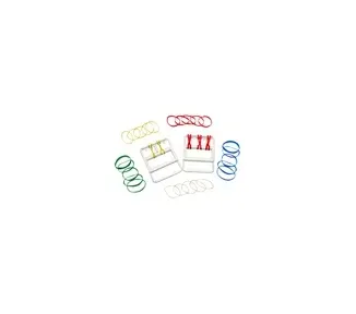 Fabrication Enterprises - CanDo - From: 10-1800 To: 10-1800-50 -  rubber band hand exerciser, with 25 bands