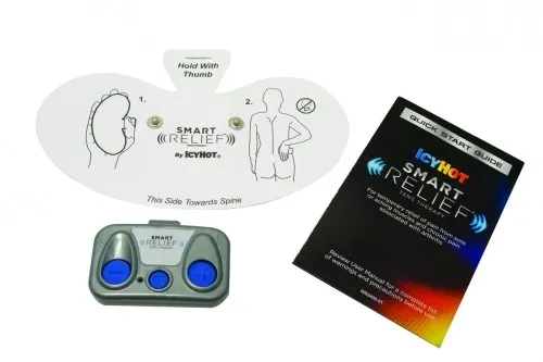 Fabrication Enterprises - 13-1551 - Icy-Hot Smart Relief lower back TENS pain therapy set