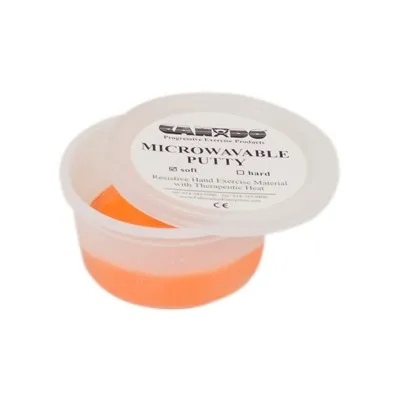 Fabrication Enterprises - 10-2710 - Cando Microwavable Theraputty Exercise Material - 2 Oz - Orange - Soft