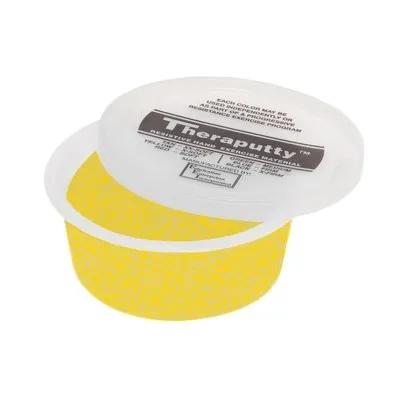 Fabrication Enterprises - 10-2764 - Cando Sparkle Theraputty Exercise Material - 2 Oz - Yellow - X-soft