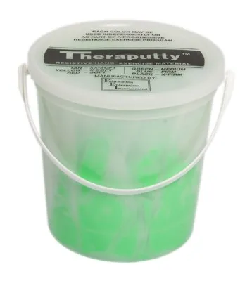 Fabrication Enterprises - 10-2783 - Cando Scented Theraputty Exercise Material - 5 Lb - Apple - Green - Medium