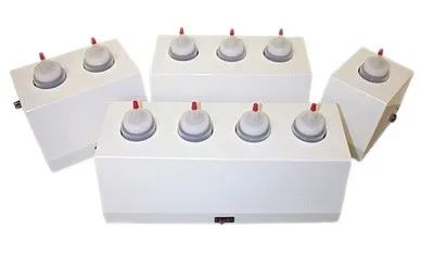 Fabrication Enterprises - From: 50-6055 To: 50-6068W  8 ounce gel warmer, 3 bottle capacity
