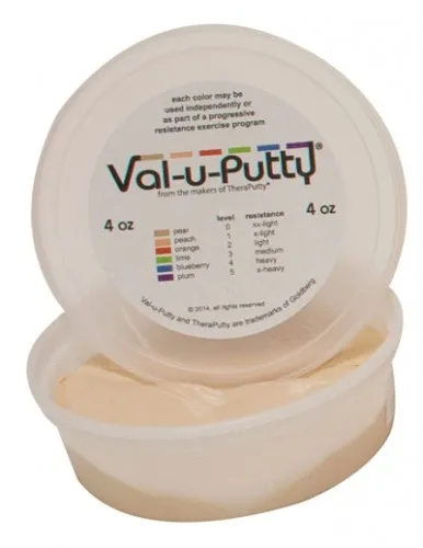 Fabrication Enterprises - Val-u-Putty - From: 10-3920 To: 10-3926 - Val u Putty Exercise Putty Pear (xx soft)
