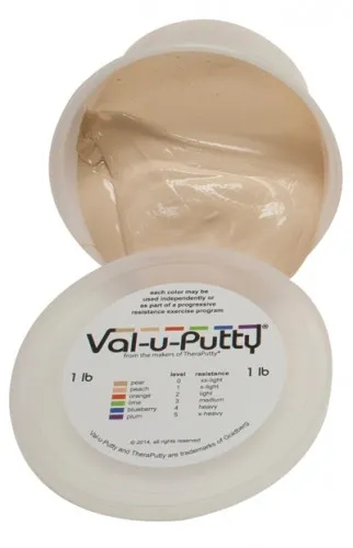 Fabrication Enterprises - From: 10-3900 To: 10-3956  Val u puttyo Exercise Putty   Pear (xx soft)   2 Oz