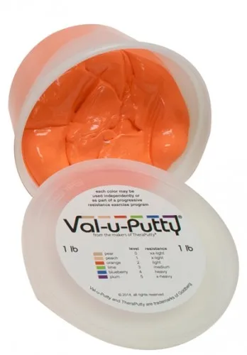 Fabrication Enterprises - 10-3942 - Val-u-Putty Exercise Putty (soft) - 1 lb