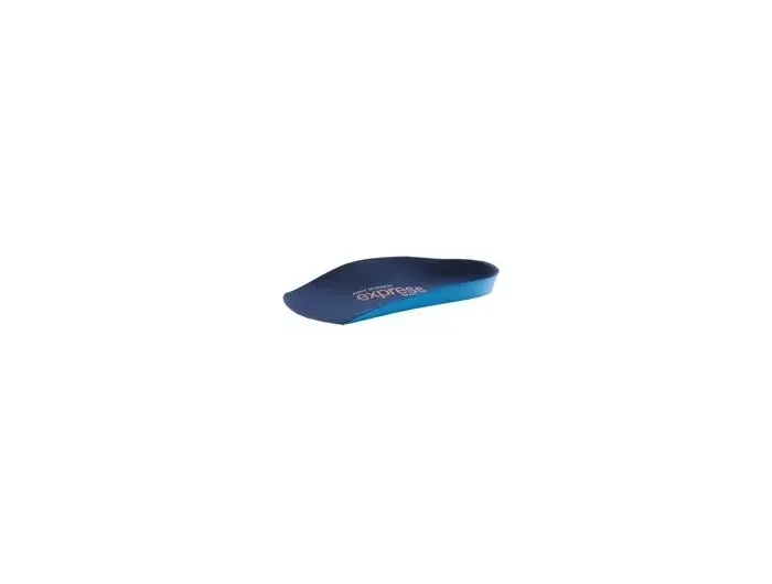 Foot Science International - From: E3Q-BL-L To: E3Q-BL-S - Insoles, 3/4 Length, Blue, Small