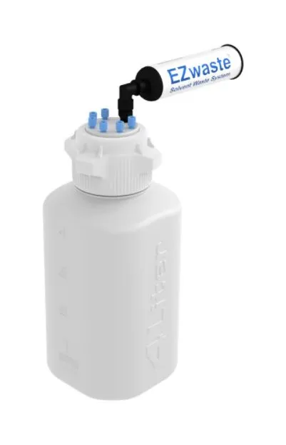 Foxx Life Sciences - From: 332-9412-OEM To: 332-9421-OEM - Ezwaste Safety Vent Bottle Hdpe With Versacap