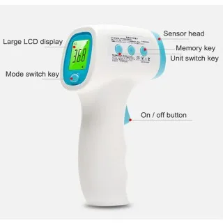 JIACOM - FR880 - Non-contact Thermometer Forehead Digital Infrared, Fda Certified