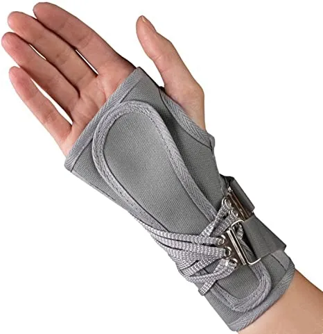 Freeman - From: 8629L-L To: 8629R-S - Manufacturing Lace Up Wrist Splint Left