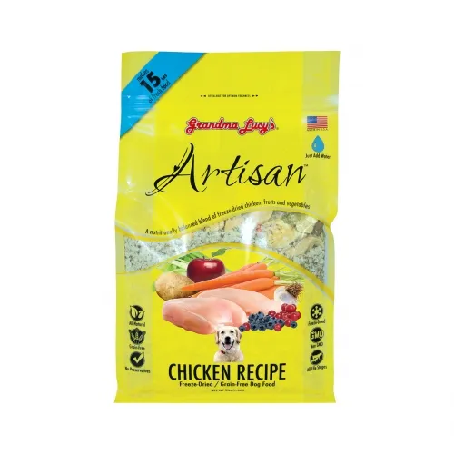 Grandma Lucys - From: 235939 To: 235944 - Freeze Dried Dog Food Chicken 1 lb. Artisan