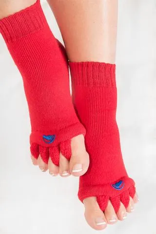 Happy Feet - From: 1400 To: 1402 - Foot alignment socks Red