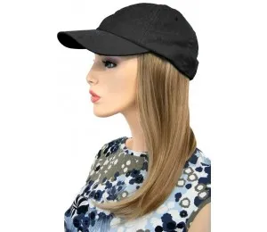 Hats For You - From: 310-01-B-W13 To: 310-11-B-S13 - Baseball Cap With Blond Hair Piece