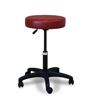 Hausmann Industries - 2153 - Air-Lift Stool, Single Lever Height Control Handle, 6" Height Range (DROP SHIP ONLY)