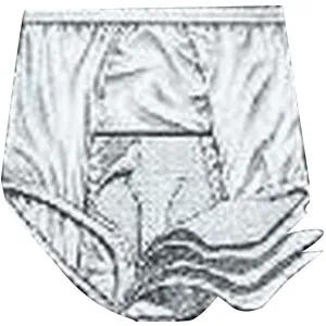 Salk - PHC018 - HealthDri Washable Women's Heavy Bladder Control Panties 18 Size, White, Holds 6Oz, 50" to 52" Waist, Reusable Latex-free