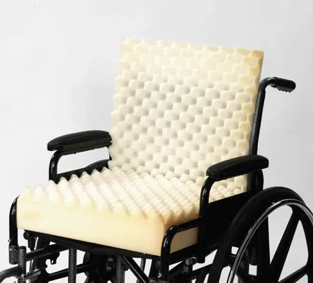 Hermell - From: CP4415 To: CP4419 - Convoluted Wheelchair Cushion w/Back