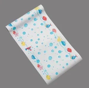 TIDI Products - 981718 - Exam Table Paper, 18" x 225 ft,  Pediatric Print, Under The Sea, Smooth, 6/cs