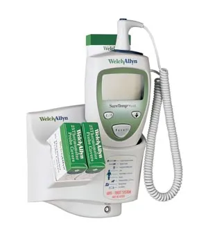 Hillrom - 01690-400 - Model 690 Electronic Thermometer, Wall Mount, Oral Probe, Oral Probe Well, 2-Year Limited Warranty (US Only)