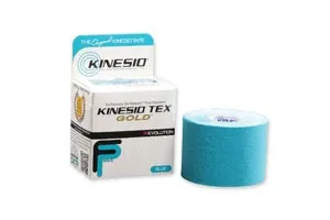 Kinesio Holding Corporation - GKT25024FP - Gold FP Tape, 2" x 5&frac12; yds, Blue, 6 rl/bx (35 bx/plt) (For resale to Medical Professionals only &#150; not for retail sale) (Products cannot be sold on Amazon.com or any other 3rd party platform)  (090307)