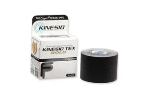 Kinesio Holding Corporation - GKT45024FP - Gold FP Tape, 2" x 5&frac12; yds, Black, 6 rl/bx  (For resale to Medical Professionals only &#150; not for retail sale)  (Products cannot be sold on Amazon.com or any other 3rd party platform) (090309)