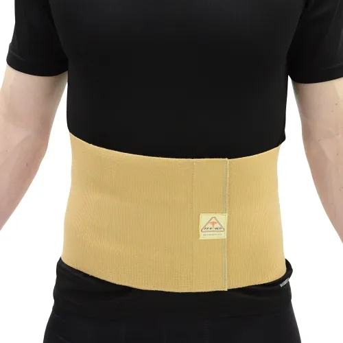 ITA-MED - ABS-228 - Elastic Back/Abdominal Support (Light Support) wide, 4 flexible metal stays