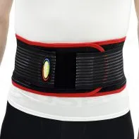 ITA-MED - MAXAR - From: BMS-511 To: BMS-512 - Bio Magnetic / Far Infrared Back Support Belt (17cm wide in the back with 20 magnets and Cera Heat fabric, 6 magnets in the front, back and front pockets for hot/cold therapy, and double pulls)