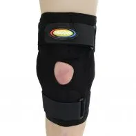 ITA-MED - KNS-140 - MAXAR Airprene (Breathable Neoprene) Wrap-around Hinged Knee Brace (terrycotton lining, extra strong double pivot hinges)