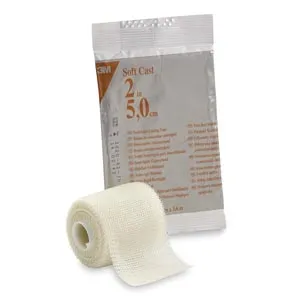 3M - 82102 - Soft Casting Tape, White, 2" x 4 yds, 10/cs (Continental US+HI Only)