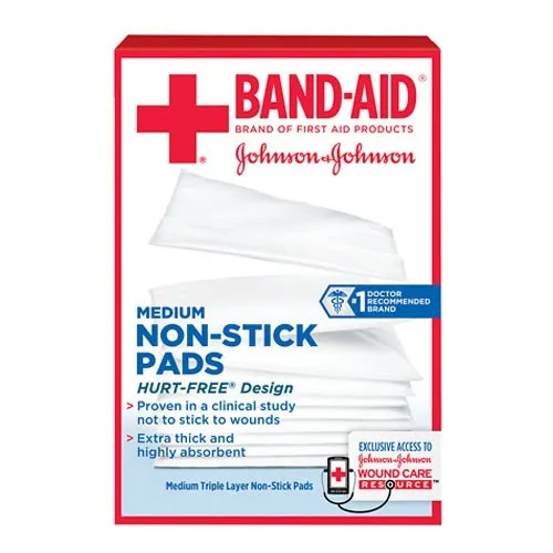 J&J - From: 116627 To: 116628  Band Aid First Aid Nonstick Gauze Pad