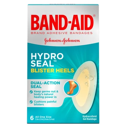 J & J Healthcare Systems - Band-Aid - From: 117419 To: 117550 - Johnson & Johnsonnsumer Band Aid Band Aid Hydro Seal Blister Heels, 6 ct.