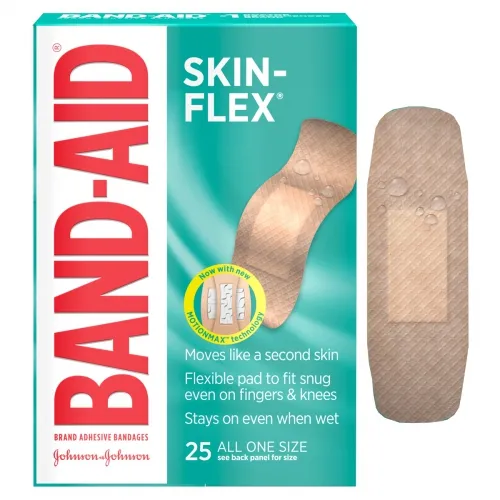 J&J - Band-Aid - From: 118347 To: 118351 - Band Aid Skin Flex&#153; Adhesive Bandage, Assorted, 60ct, 6/bx, 4 bx/cs