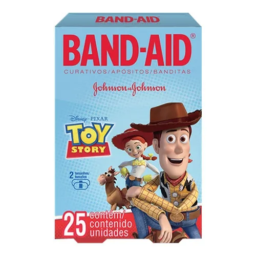 J&J - 118368 - Band-Aid, Toy Story 4, Assorted, 20ct, Sterile, 6/bx, 4 bx/cs