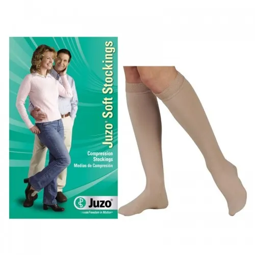 Juzo - From: 2000AD105 To: 2002ADRFF514  30 40 mmHg Soft Short Knee High Stocking