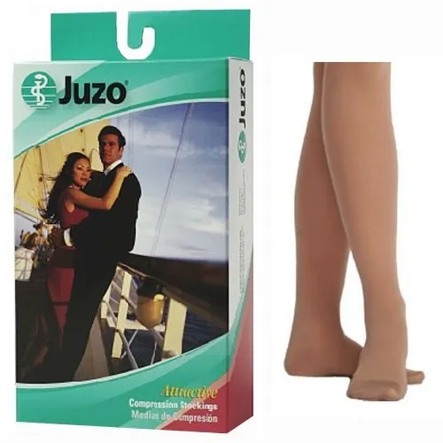 Juzo - 2501ADRSB183 - Hostess Knee High with Silicone Border, 20-30, Full Foot, Regular, Noblesse