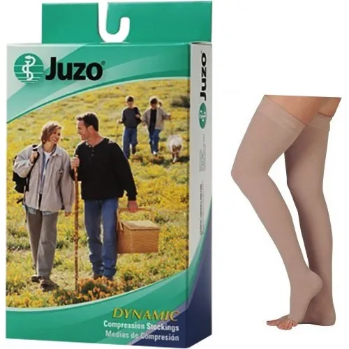 Juzo - 3512AGSBSH141 - Dynamic Thigh-High with Silicone Border, 30-40, Short, Open