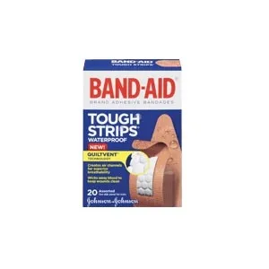 Kinray-Cardinal Health - 847-954 - Band-Aid Tough-Strips, Waterproof, Assorted Sizes