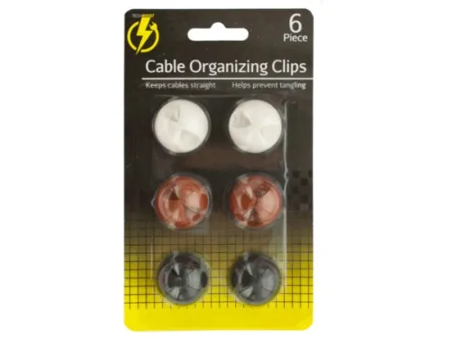 Kole Imports - HH413 - Cable Organizing Clips
