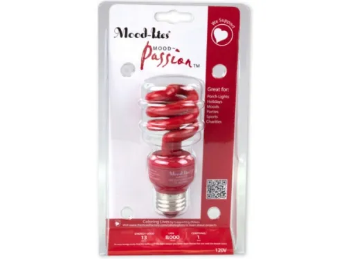 Kole Imports - MA182 - Mood-lite Red Light Bulb