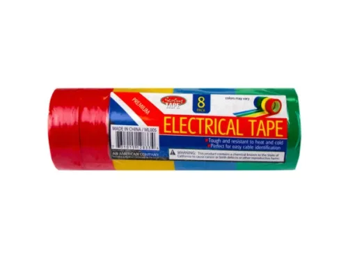 Kole Imports - ML005 - Colored Electrical Tape