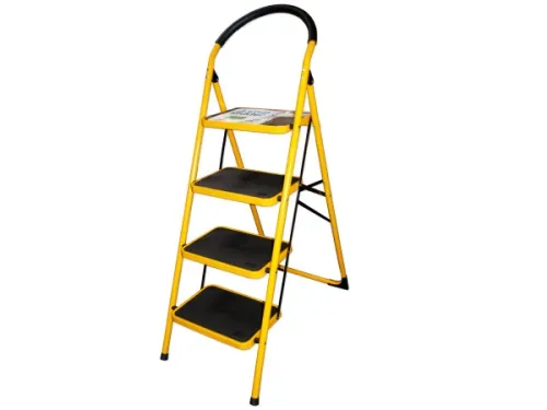 Kole Imports - OD374 - 4 Step Ladder With Oversize Steps