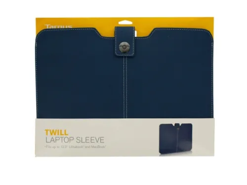 Kole Imports - OD811 - Blue Targus Twill Laptop Sleeve